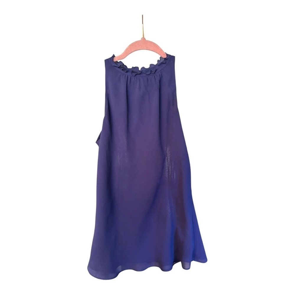Ann Taylor Blue Sleeveless Blouse Size Small (S)